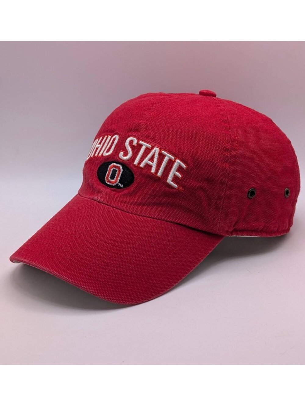 Ohio State Buckeyes Sports Specialties Strap Back Hat OSU Red Vintage Football